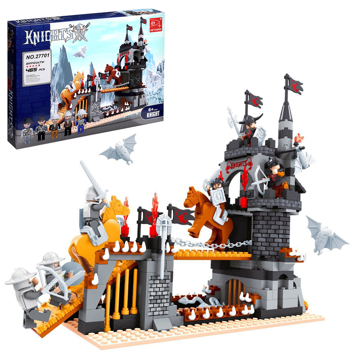 Конструктор &laquo;Сила рыцаря: Осада крепости&raquo;, 459 деталей