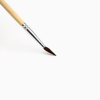 Кисть для рисования, набор белка круглые, 12 шт. № 1,2,3,4,5,6,7,8,9,10,11,12 &laquo;Ван Гог&raquo;