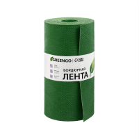 Лента бордюрная, 0.3 &times; 10 м, толщина 1.2 мм, пластиковая, зелёная, Greengo