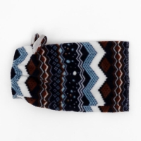 Шапка-капор зимняя для собак, M-L(ДС 24 см, ОМ 30 см), микс