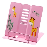 Подставка для книг маленькая 15,2 х 15,2 х 12,5 см "Зверушки", металлическая, МИКС