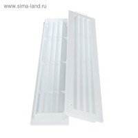 Решетка вентиляционная дверная ERA 4409 ДП, 450 х 90 мм