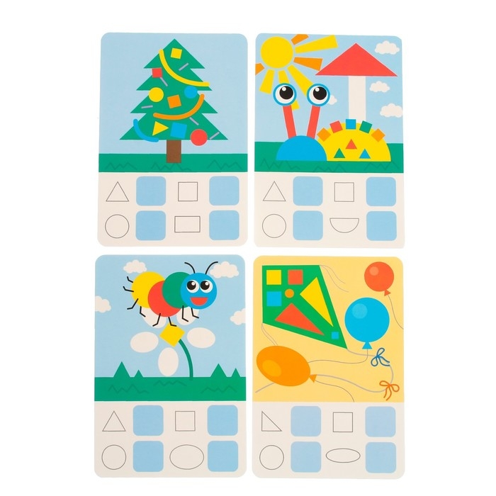 Развивающий набор &laquo;Ищем фигуры&raquo;, готовимся к школе