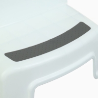 Подставка детская с прорезинеными ступеньками, 36х33х25см, цвет белый/серый Подставка детская с прорезинеными ступеньками, 36х33х25см, цвет белый/серый