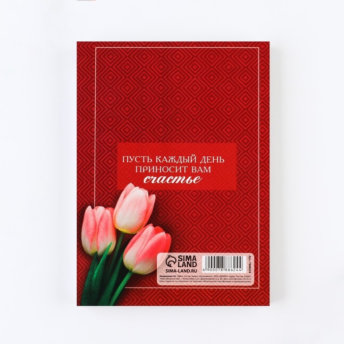 Ежедневник &laquo;Учителю с благодарностью&raquo; , формат А5, 160 листов, мягкая обложка