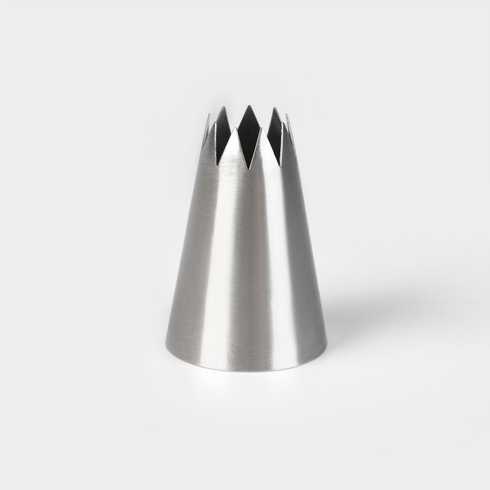 Насадка кондитерская KONFINETTA &laquo;Открытая звезда&raquo;, d=3,4 см, выход 1,6 см, нержавеющая сталь