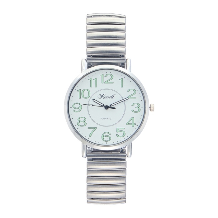 Часы наручные кварцевые, циферблат d-4.1 см, ремешок из металла Часы наручные кварцевые, циферблат d-4.1 см, ремешок из металла