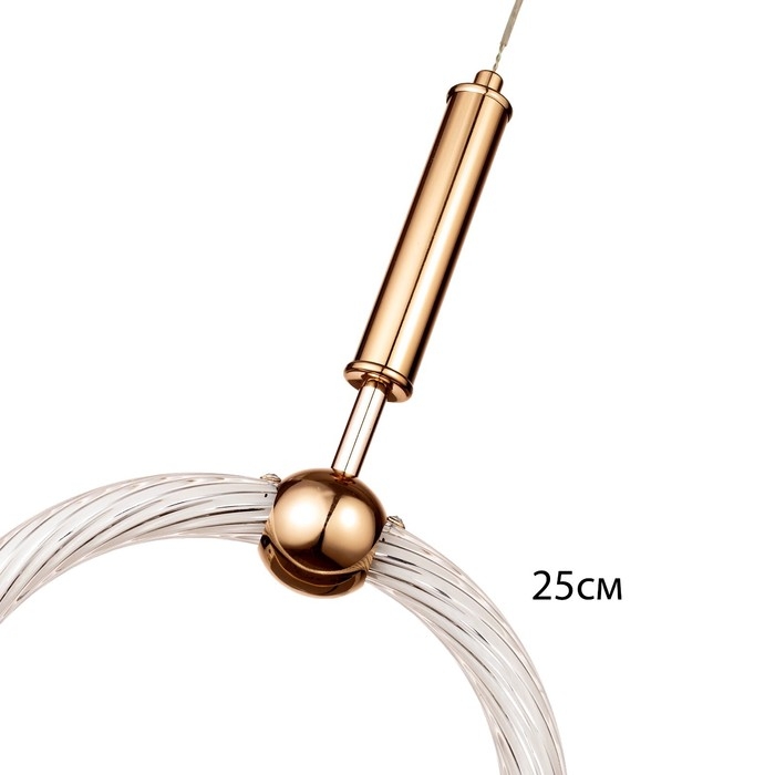 Светильник BayerLux "Вандо" LED 26Вт золото 24х4,5х44,5 см