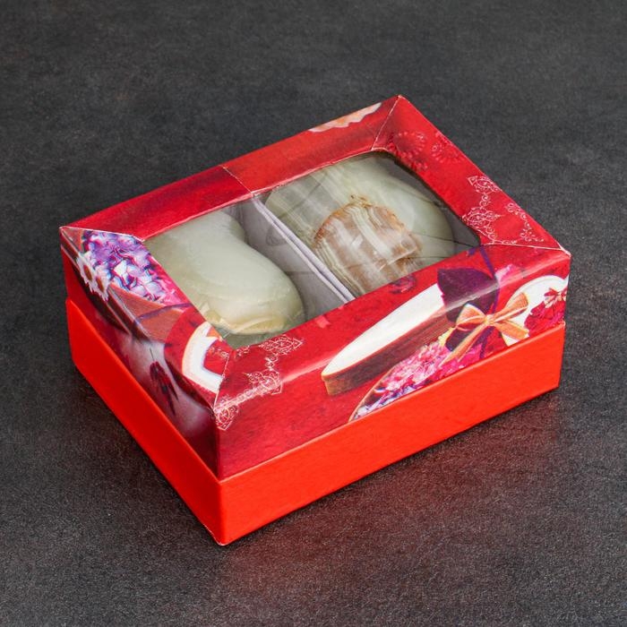 Набор рюмок &laquo;Грация&raquo;, 2 шт 5х7,5 см, оникс