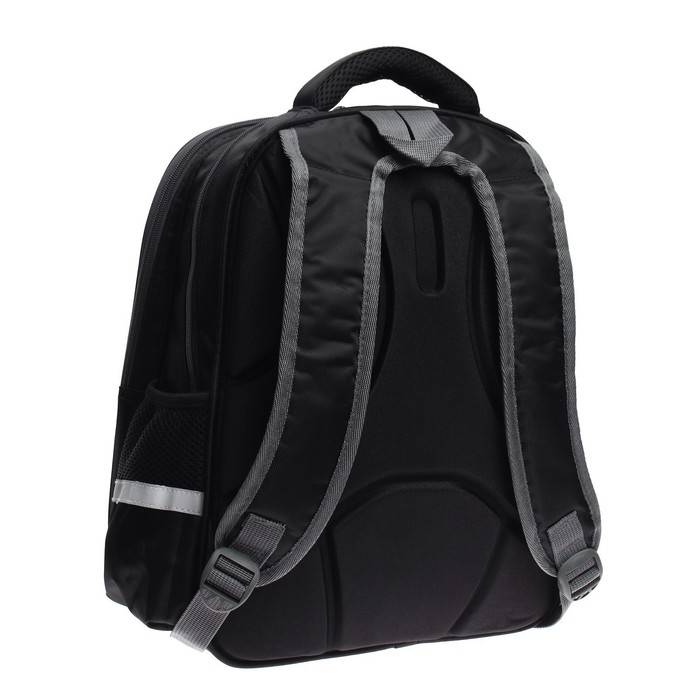 Рюкзак каркасный Calligrata, 39 х 30 х 14 см, "Чёрный "Стиль"