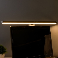 Светильник для экрана "Люмис" LED 5Вт 3000К-6000К 201Лм Ra85 USB черный 10,4х6,5х50см