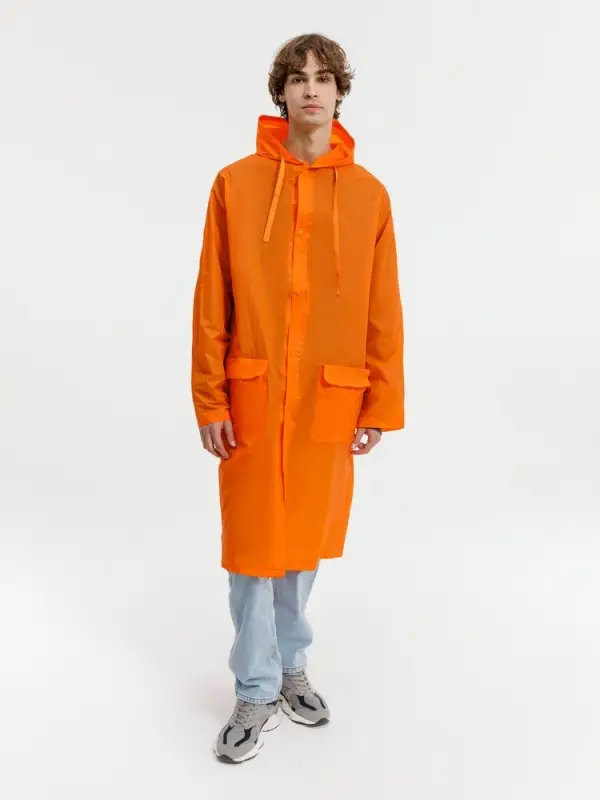 Дождевик RainDrop, оранжевый, размер XS/S