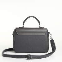 Сумка женская на клапане TEXTURA, маленький размер, цвет тёмно-серый Сумка женская на клапане TEXTURA, маленький размер, цвет тёмно-серый