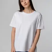 Футболка унисекс Tervu, белая, размер S