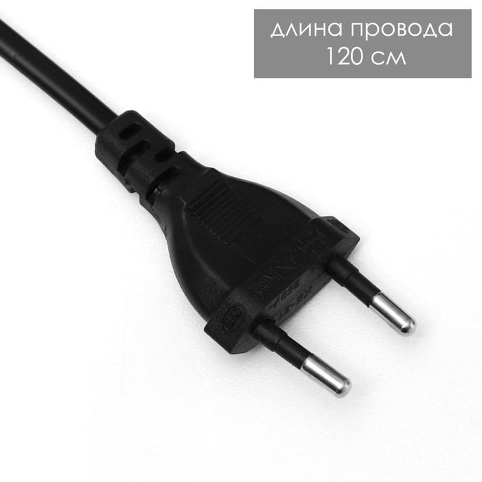 Настольная лампа Настольная лампа "Степ" LED 5Вт 4000К черный 22,5х8х60см RISALUX