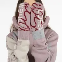 Варежки на заказ Mani, полушерсть, размер M