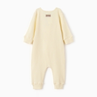 Комбинезон детский MINAKU: Basic Line BABY, цвет молочный, рост 86-92