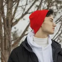 Шапка Life Explorer, ярко-красная Шапка Life Explorer, ярко-красная