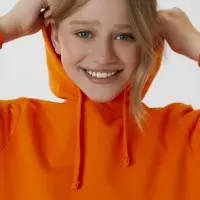 Худи детское Kirenga Kids 2.0, оранжевое, 10 лет