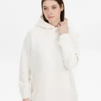 Худи оверсайз унисекс Snuggie, молочно-белое, размер M/L