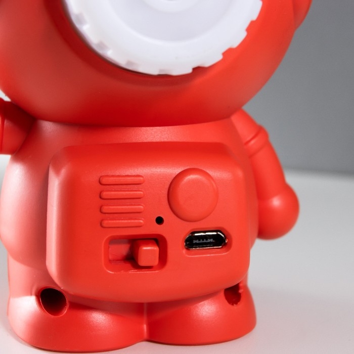 Настольная лампа "Астронавт" МИКС LED 3Вт USB АКБ 9х7х21 см RISALUX