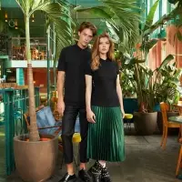 Рубашка поло Safran ярко-синяя, размер M