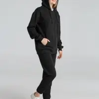 Толстовка на молнии с капюшоном Siverga Heavy 2.0, черная, размер 5XL Толстовка на молнии с капюшоном Siverga Heavy 2.0, черная, размер 5XL