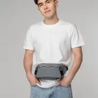 Поясная сумка Tabby, серая Поясная сумка Tabby, серая