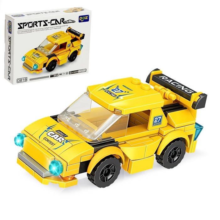Конструктор Гонка «Спорткар», 104 детали Конструктор Гонка «Спорткар», 104 детали