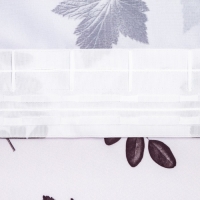 Комплект штор для кухни с подхватами Этель "Impression" 145х180 см - 2 шт, 100% п/э