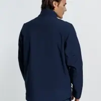 Куртка софтшелл мужская Race Men темно-синяя, размер M