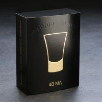 Стопка "Непробиваемая", в коробке с пулей, 40 мл Стопка "Непробиваемая", в коробке с пулей, 40 мл