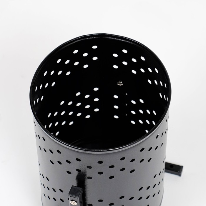 Урна уличная &laquo;Уралочка&raquo; 21 л, 32 х 50 х 26,5 см, черная, бак 0,6 мм