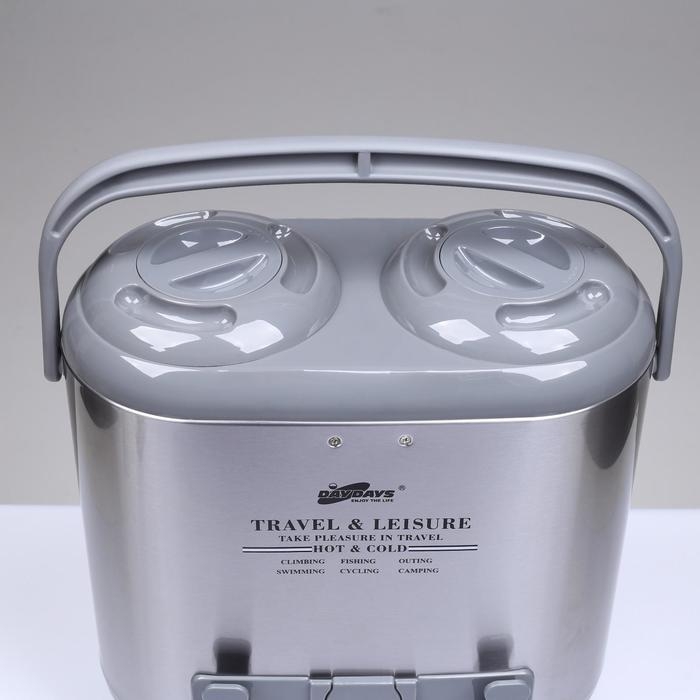 Термопот, термос 15 л, 4 стакана, 2 крана, держит тепло 12 ч, микс