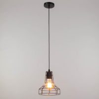 Подвес BayerLux "Кубок" 1х60Вт Е27 черный 18х18х21см Подвес BayerLux "Кубок" 1х60Вт Е27 черный 18х18х21см