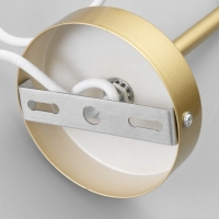 Бра "Капля" Е27 40Вт золото 10х10х35-135см Бра "Капля" Е27 40Вт золото 10х10х35-135см