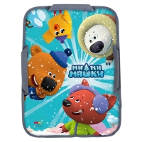 Ледянка мягкая &laquo;Ми-Ми-Мишки&raquo; на бирюзовом, 400&times;540 мм