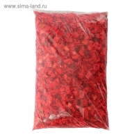 Щепа декоративная, красная 20л. Щепа декоративная, красная 20л.