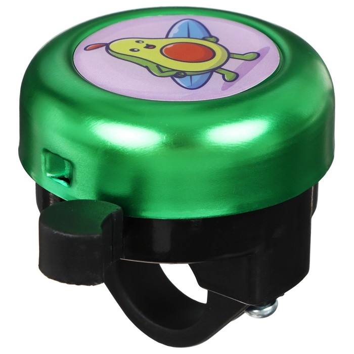 Звонок велосипедный GRAFFITI «Спортивное авокадо» Звонок велосипедный GRAFFITI «Спортивное авокадо»