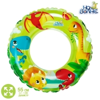 Круг для плавания &laquo;На волне&raquo;, надувной, детский, d=55 см