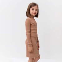 Платье для девочки MINAKU цвет бежевый, рост 152 см