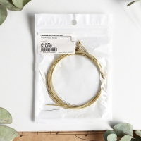 Струны для акустической гитары Music Life 6 шт., латунная оплетка Струны для акустической гитары Music Life 6 шт., латунная оплетка