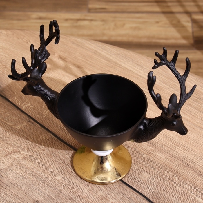 Ваза Ваза "Олени" алюминий 30х14,5х24 см