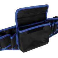 Сумка для инструментов ТУНДРА на пояс, 80 - 120 см, 6 петель, карман для оснастки Сумка для инструментов ТУНДРА на пояс, 80 - 120 см, 6 петель, карман для оснастки