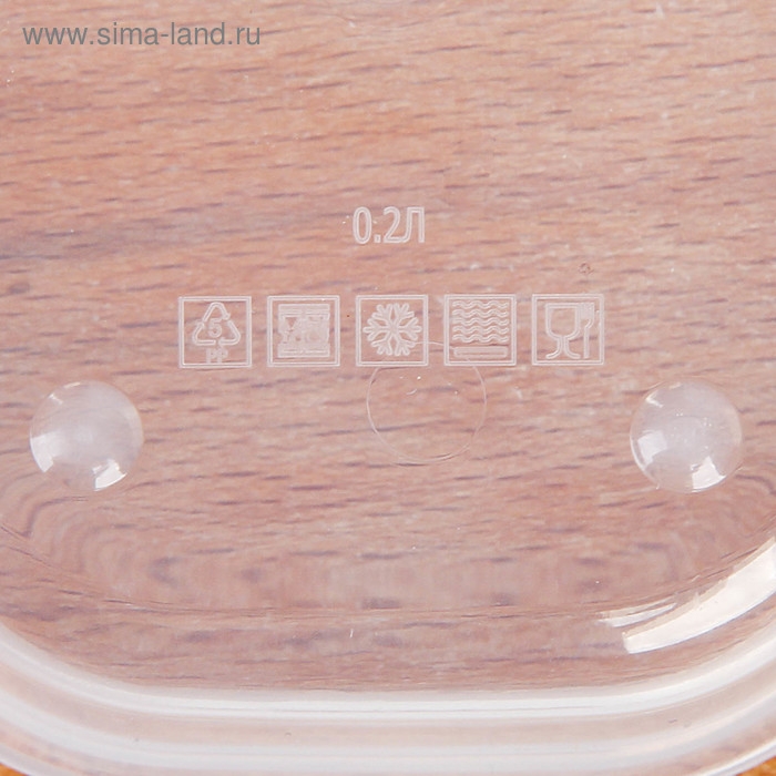 Ланч-бокс прямоугольный FoodVibes &laquo;Ядерный микс&raquo;, 150 мл