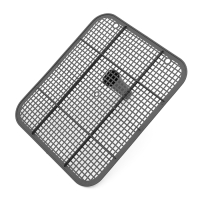 Туалет для собак &laquo;Луна&raquo; со столбиком 49 х 36 х 3 см, серый