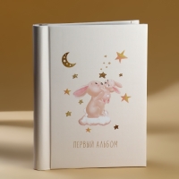 Фотоальбом &laquo;Первый альбом&raquo;, 20 магнитных листов, цвет страниц чёрный