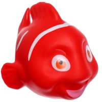 Набор резиновых игрушек для ванны &laquo;Пупсик с цветными рыбками&raquo;, 6 шт, Крошка Я