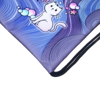 Мешок для обуви 430 х 340 мм, Stavia (плотность 600D с водоотталкивающей ПУ-пропиткой) "Котик" Мешок для обуви 430 х 340 мм, Stavia (плотность 600D с водоотталкивающей ПУ-пропиткой) "Котик"