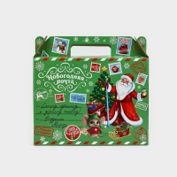 Коробка подарочная новогодняя складная &laquo;Новогодняя почта&raquo;, 33.7 х 25.7 х 7.9 см, Новый год